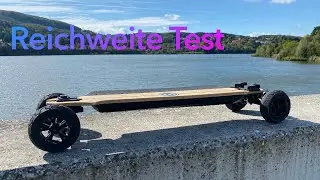 Evolve GTR Bamboo All Terrain 150mm Reifen Onroad Reichweite Test Deutsch German