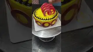 pineapple glaze cake decoration ideas #pineapplecake #shortfeed #ytshorts #viral #cakedecorating