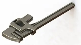 SolidWorks RE Tutorial #211: Stillson Wrench (Project 17)