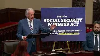 Senator Markey Speaks Live on the Senate Floor in Support of the Social Security Fairness Act