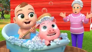 Lagu Mandi (Edisi Kebun) + Lebih Lagu Anak Belajar | Lalafun Bahasa Indonesia