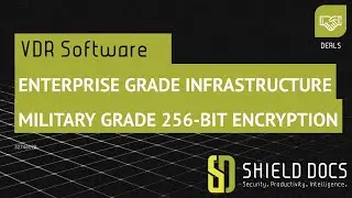Military grade 256-bit encryption  | enterprise grade  Virtual Data Room | ShieldDocs | M&A Cloud