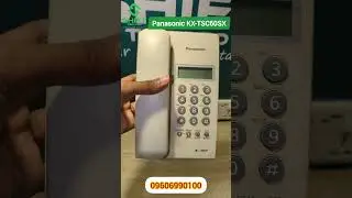 Panasonic KX-TSC60SX Corded Telephone Set ☎️ Popular Telephone Set #shorts #telephone