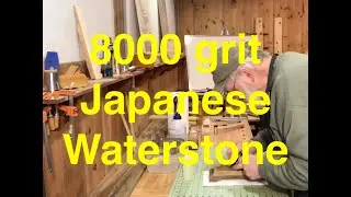 Заточка лезвия с помощью японского водного камня зернистостью 8000 &mdash; Plane Talk, 30 декабря 2025 г.