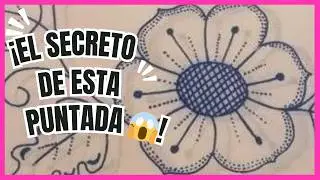 ¡Me revelaron el secreto de esta puntada y quedó asombrada!🌺🧵@MemaBordados🌸