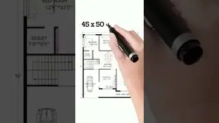 #45x50 house plan #shorts #shortvideo #ytshort #house #viral #trending #viralshorts #trendingshorts