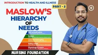 Maslow's Hierarchy Of Needs | Nursing Foundation | UNIT 1 | Part 2 | Hindi