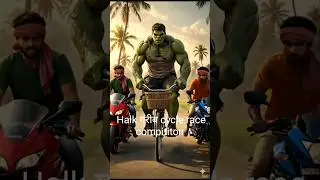 Halk गरीब cycle race compititon🥳😄 #shortvideo #viral #video #ai #aivideo