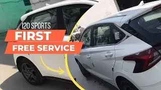 I20 sportz || 2023 model || First free service || Hyundai i20 sportz