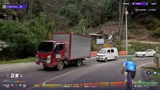 Ciclismo ROUVY - Colombia Bogota a el Alto del Verj&oacute;n  - Bicicleta sobre Rodillo Zycle Smart z pro