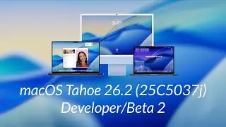 Обновление macOS Tahoe 26.2 Beta 2: новая функция Edge Light, новые возможности персонализации, и...