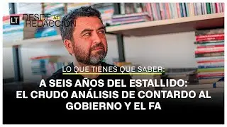 A seis años del estallido: el crudo análisis de Óscar Contardo al gobierno y el Frente Amplio