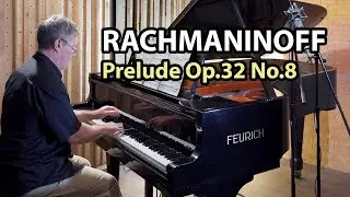 Rachmaninoff Prelude Op.32 No.8 - P. Barton, FEURICH piano