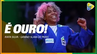 IPPONZA&Ccedil;O! RAFAELA SILVA CONQUISTA O OURO NO GRAND SLAM DE PARIS COM 40 SEGUNDOS DE LUTA!
