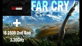 Far Cry 4 tested on i5 2500 2nd gen + RX 550 2GB + 8GB (4X2DDR3) 1333MHZ // 720p all high
