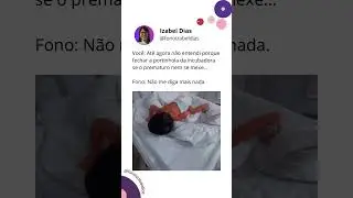 Beb&ecirc; prematuro &eacute; quietinho. Eles disseram 👀 #prematuridade #novembroroxo #utineonatal #maternidade