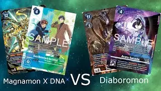 Magnamon X DNA vs Diaboromon | Digimon TCG Match BT22