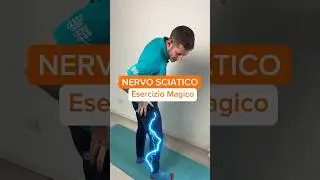 Ernia e dolore al nervo sciatico, esercizio e routine per il dolore #fisioterapia #sciatico #schiena
