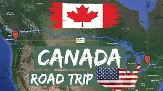 All CANADA - Road Trip 🇨🇦🚗 | Cornwall,Ontario &mdash; Vancouver, BC | 5 Day &mdash; 5000KM | ft. #Bince