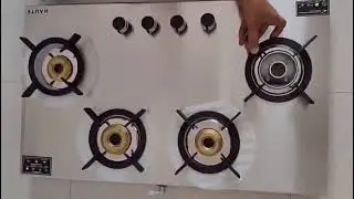 MY NEW STEEL 4 BURNER GAS STOVE