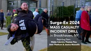 LI Community Hospital and South Country Ambulance Mass Casualty Incident Drill in Brookhaven