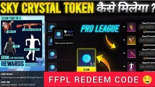 FFPL TOKEN नहीं मिलेगा 🤔 ?? HOW TO GET SKY CRYSTAL TOKEN?? BEST DIAMOND SELLER || FFPL REDEEM CODE ✓