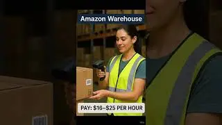 Amazon Warehouse Income Explained | $16&ndash;$25/hr Real Earnings Breakdown | #usaincome #amozonincome