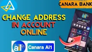 Change address in saving account online in Canara Bank. How to change address in saving account o...