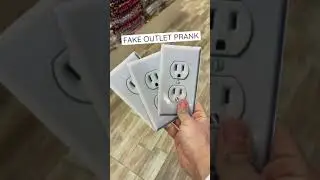Fake Outlet Prank in public #shorts funny tiktok viral