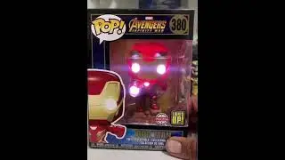 Iron Man (Light Up) Funko #shorts #marvel #ironman #funko