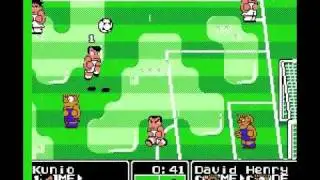 Kunio Kun no Nekketsu Soccer League - Hissatsu  cheat gameplay