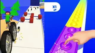 Run 3d🌀💠- Satisfying Android || mobile games #shorts #games #lynxyt #poprun3d