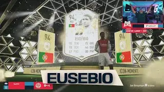 Die LEGEND&Auml;RE EUSEBIO PRIME MOMENTS PACK REACTION 😱