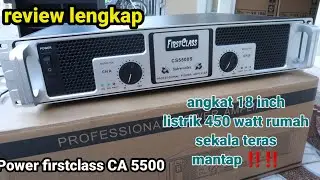 Review lengkap power FIRSTCLASS CS 5500S 🔥