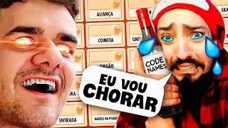 A pior partida de CODENAMES já jogada!!! (GABS PIOROU tudo)