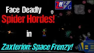 Spider Hordes Can Now Create a Deadly Challenge in Zaxterion: Space Frenzy!
