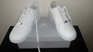 NIKE Air Force 1's Unboxing & Review