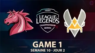 VITALITY VS UOL &bull; GAME 1 - LCS EU 2017 - Week 10 - Day 2
