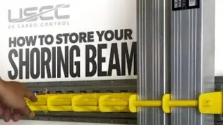 Удобное хранение опорных балок: решение Yellow Rack для E-Track