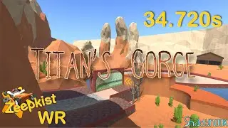 Zeepkist - Titan's Gorge WR - 34.720s