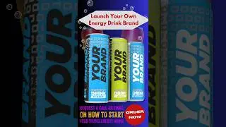 Launch Your Own Energy Drink Brand #businessideas #startupindia #energydrink #redfoxoverseas #drink