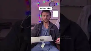 Med student reading EKGs #medstudent #medschool #medicalstudent #doctor #nursing #comedy