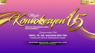 MAJLIS KONVOKESYEN INSTITUT KEMAHIRAN MARA KOTA KINABALU KALI KE-15