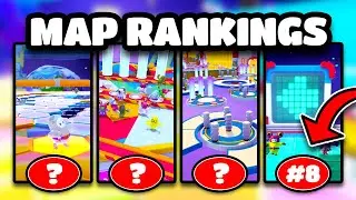 Top MAP RANKINGS for Fall Guys Season 2!