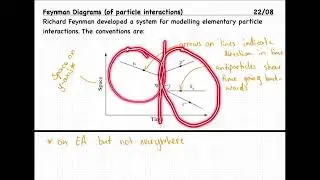 Physics Unit 4 - Particle Interactions (Feynman Diagrams)