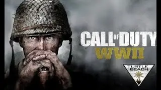 Call OF Duty WW2 -- PS4 -- Turtle Beach 800