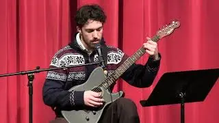 Haines High School Senior JC Davis Performs Mary Did You Know on Guitar