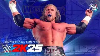 Выход Triple H 2002 из WWE 2K25 с темой «Утопающий бассейн» | Новые обновления WWE 2K25