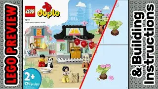 PREVIEW: 10411, LEGO DUPLO, Learn About Chinese Culture​ & Building Instructions! LEGO 2022