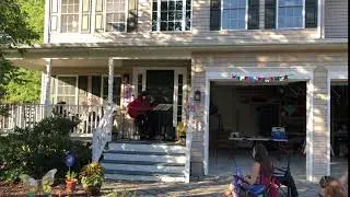 Robert AX Adams Performs Michael Jackson at Socially Distanced Parties